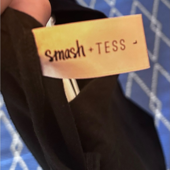 Smash & Tess full length jumpsuit long sleeve black Large - Picture 13 of 13